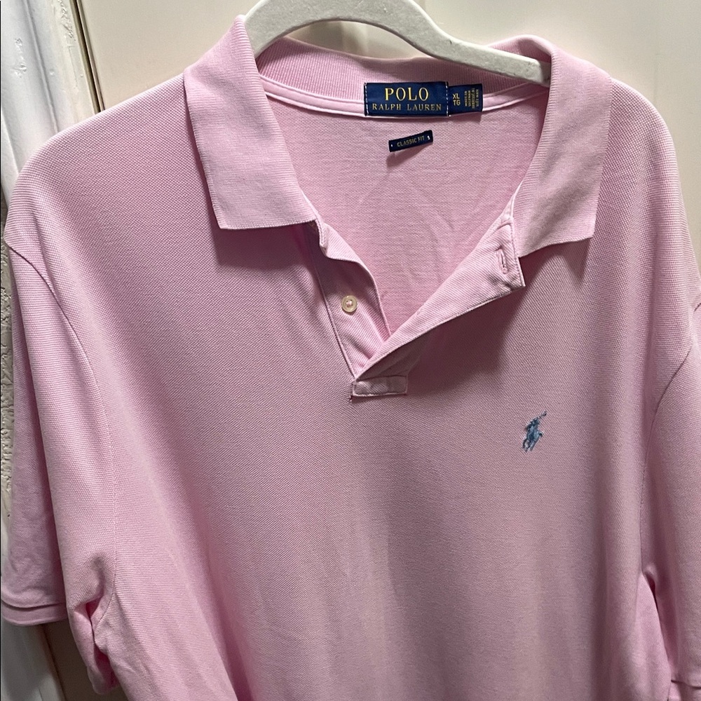 Polo by Ralph Lauren Light Pink Polo Shirt